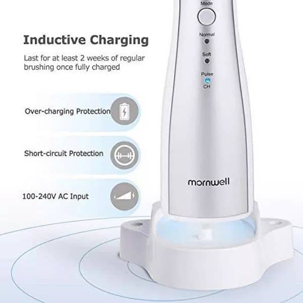 Amazon Branded water flosser oral irrigator Rechargeable waterproof 4