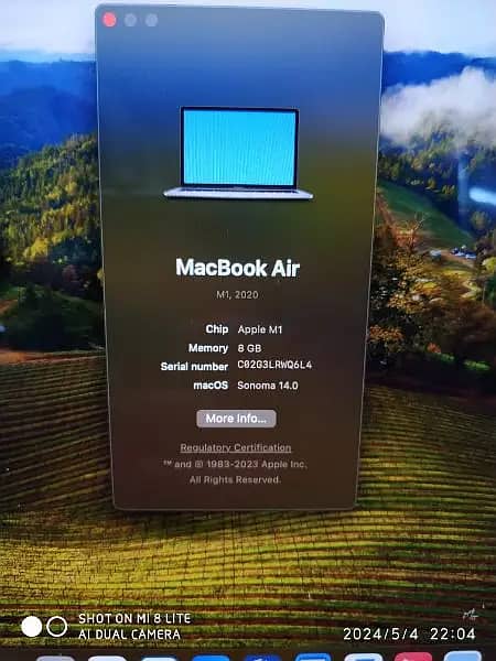 MacBook Air M1 2020 laptop 12