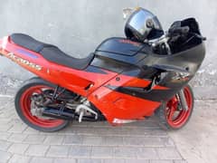 Suzuki Japani Heavy Bike 500 cc 2 Cylander On Rd Good Condition LHR