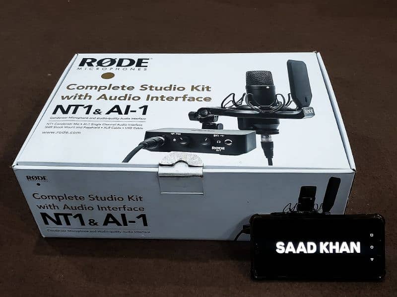 Rode NT1 & Ai-1 Studio Kit 2