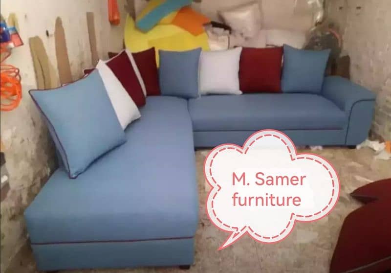 L shape corner sofa set on bumper sale offers 3