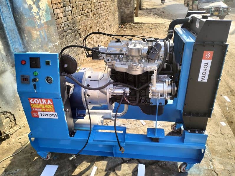 20kva gas generator Toyota 3. S 2000cc engine japani 5