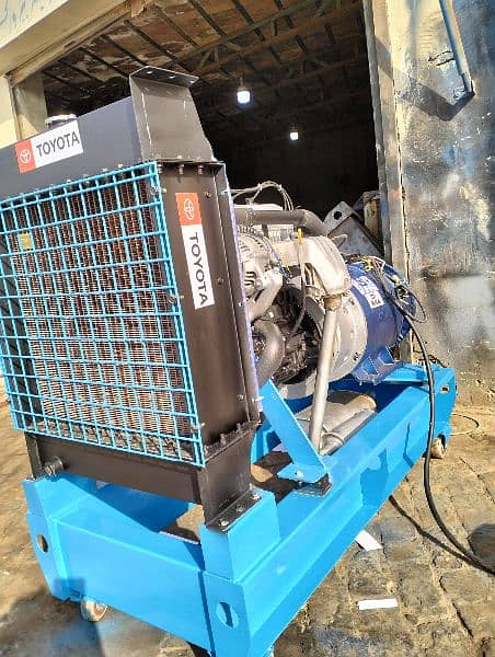 20kva gas generator Toyota 3. S 2000cc engine japani 6