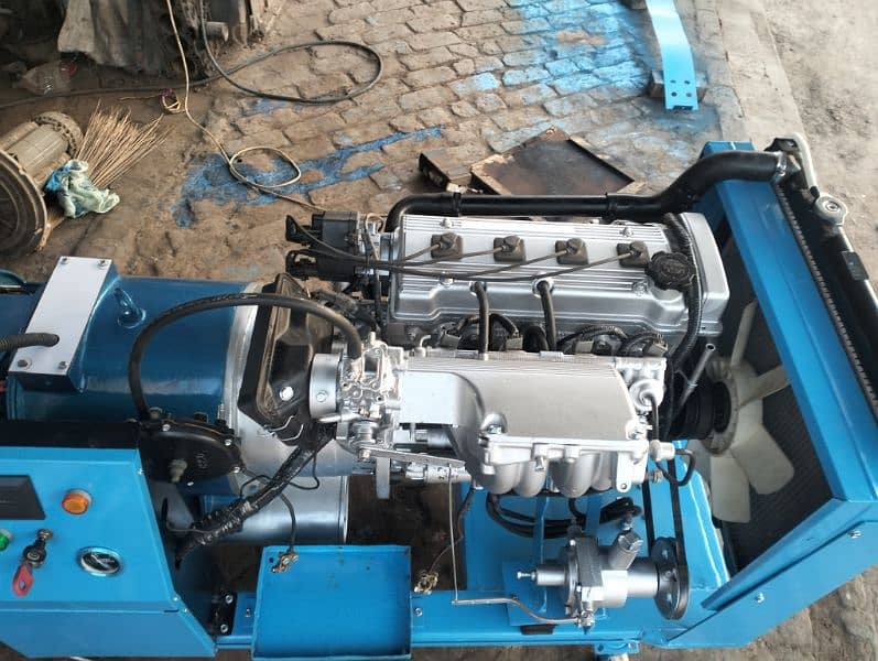 20kva gas generator Toyota 3. S 2000cc engine japani 10