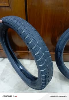 Suzuki 150 Front and Back tyres