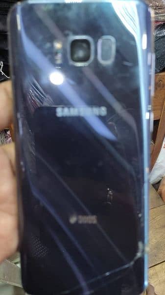 Samsung S8 plus mother board , back front camera , finger print etc 2