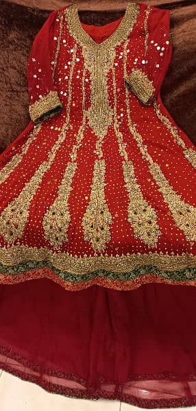 Red Bridal Wedding dress 12