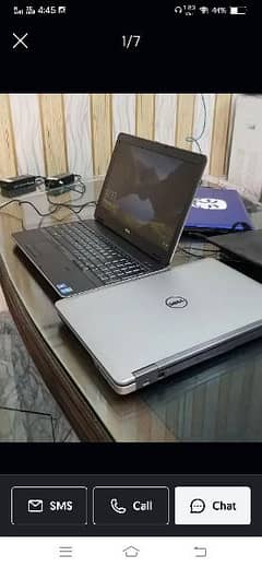 DELL LATITUDE, CORE I 5, 4 TH,  GENERATION,  RAM : 8 .