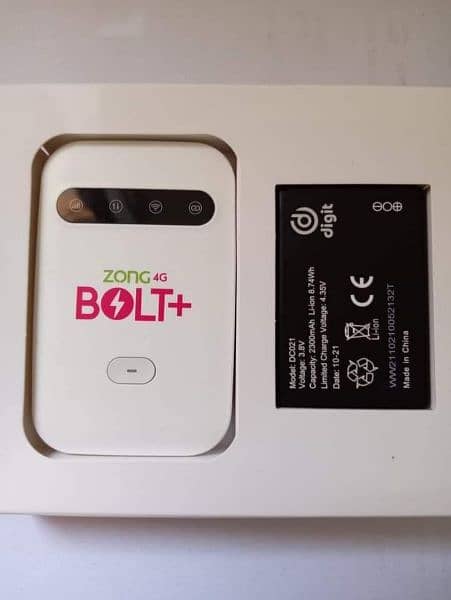 ""With Box Device Without Back Cover|Unlocked Zong 4g Device|jazz|Mf25 0