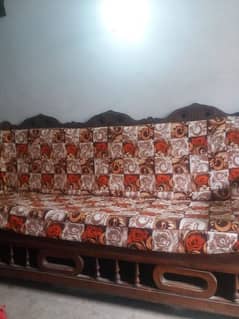 pure wood sofa set for urgent sell