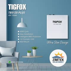 TIGFOX Lithium Battery (LifePO4) 51.2V 100Ah