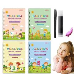 Children Magic CopyBook with 10 Refills Pack of 4 0