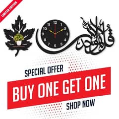 Wall clock & Wall hanging(1 CLOCK FREE AND DELIVERY FREE) 0