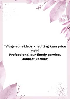 "Affordable YouTube vedios! VIP service available. " 0