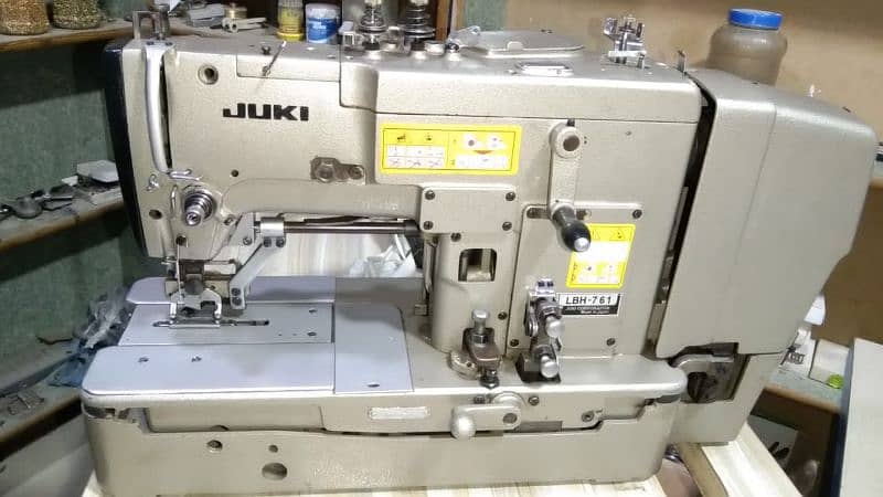 Kaj machine juki LBH 761 in Very good condition 0333 6979365 0