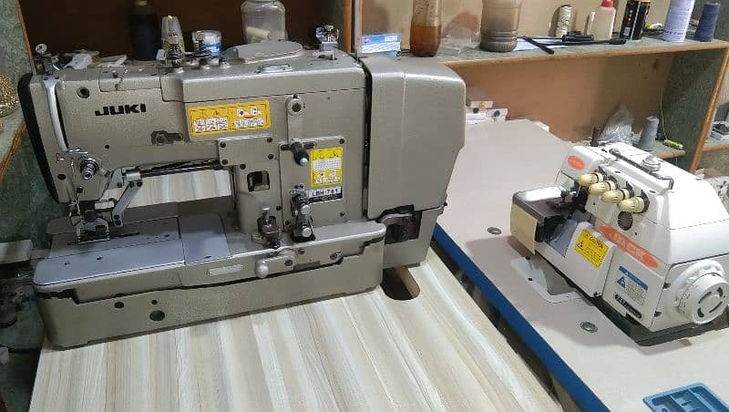 Kaj machine juki LBH 761 in Very good condition 0333 6979365 3