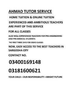 Ahmad Home tutor Acedmy