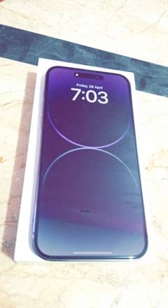 14 pro max purple 256 GB non pta