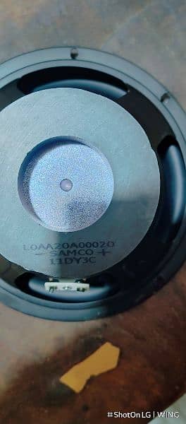 LG original 8inch 300+watt subwoofer new condition total working 6