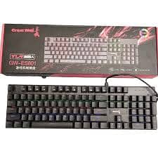 Great Wall Best Keyboard |GW- ES801|Gaming Mechanical Keyboard