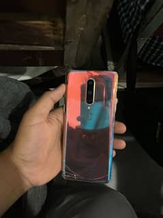 OnePlus 8 pink ora colour back crack