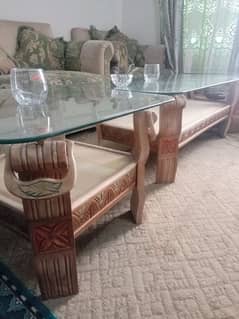 7 seaters sofa set and center table set for sale