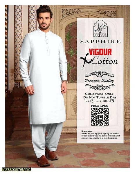 Cotton unstitched Suit 5