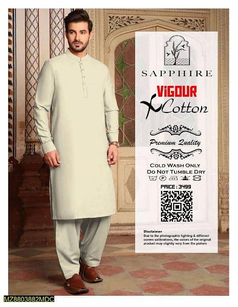 Cotton unstitched Suit 8