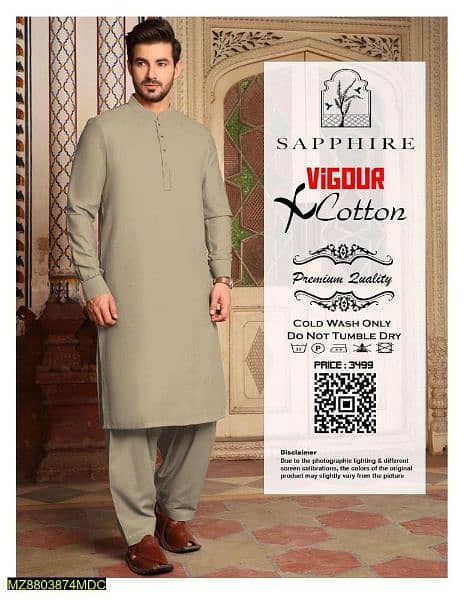 Cotton unstitched Suit 12