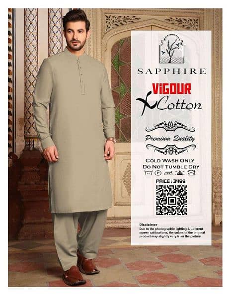 Cotton unstitched Suit 14