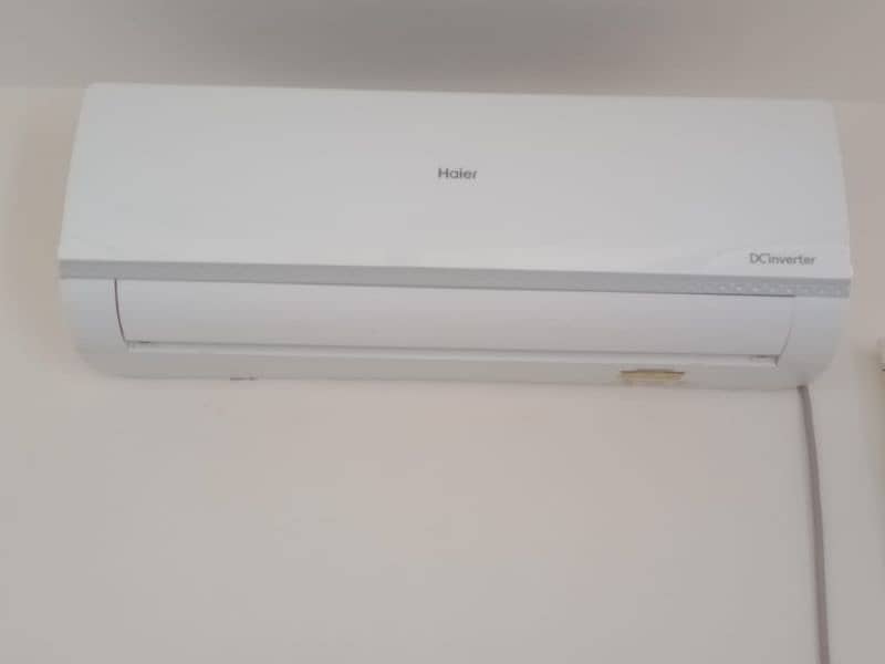 Haier 1.5 ton Ac in  working Condition 10/10 my WhatsAp03/44/45/53/108 0