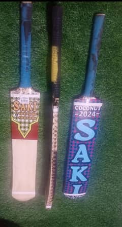 JD and  SAKI tape ball bats in wholesale price.