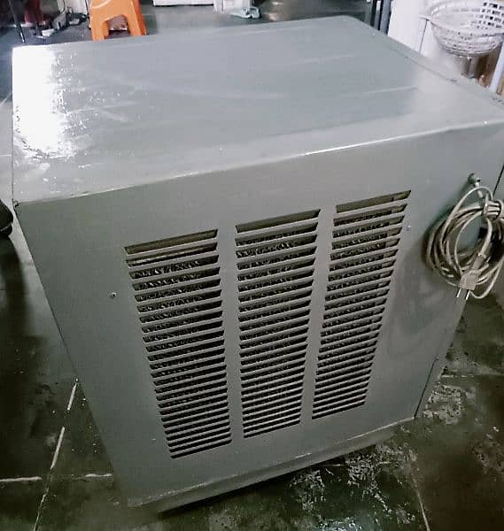 Room cooler with metal body 2