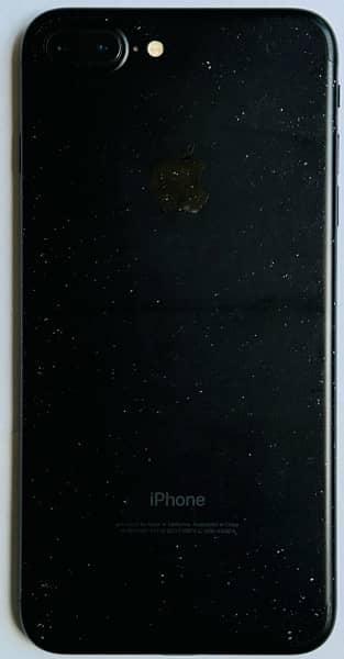 Black iPhone 7 Plus PTA Approved 128GB 1