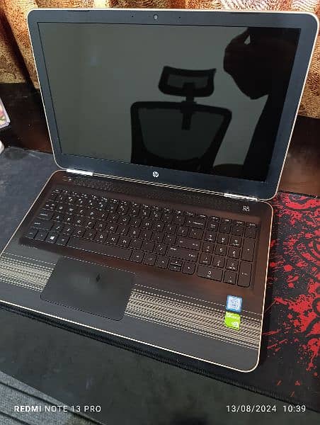 Hp pavilion i7 7th gen,8 GB ddr4, 240gb ssd 1