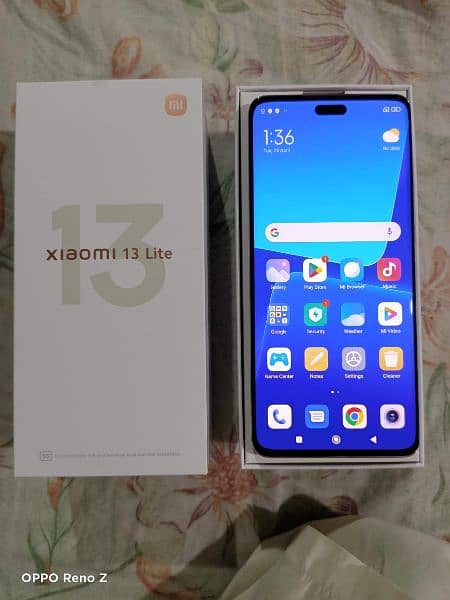 Xiaomi 13 lite Light Blue Colour 3