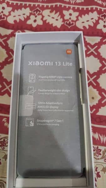 Xiaomi 13 lite Light Blue Colour 9