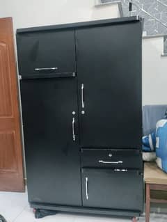 Black wardrobe