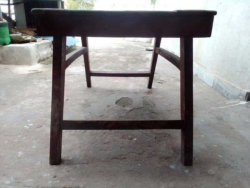 Wooden Chair with Wooden Table 5