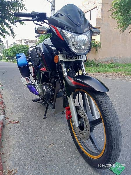 black honda 8