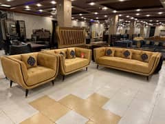 5 Seater sofa set/Poshish sofa/Drawing room sofa/Sofa set/Luxury Sofa