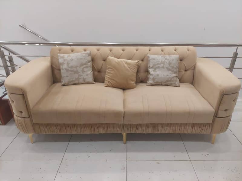 5 Seater sofa set/Poshish sofa/Drawing room sofa/Sofa set/Luxury Sofa 1