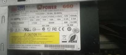 powersupply 660w