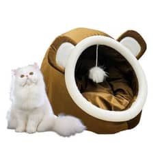 New cat's bear pet house