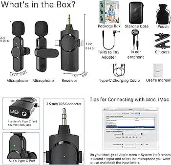 mic for mobile, wireless recording, mobile recording vlog 2