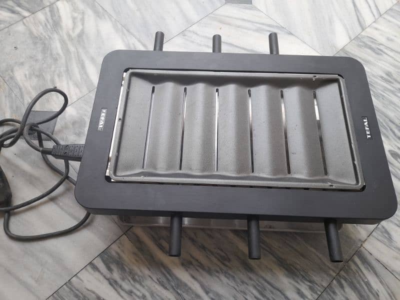 TEFAL Electric Grill , Imported Grill Made in France with Glass top 10