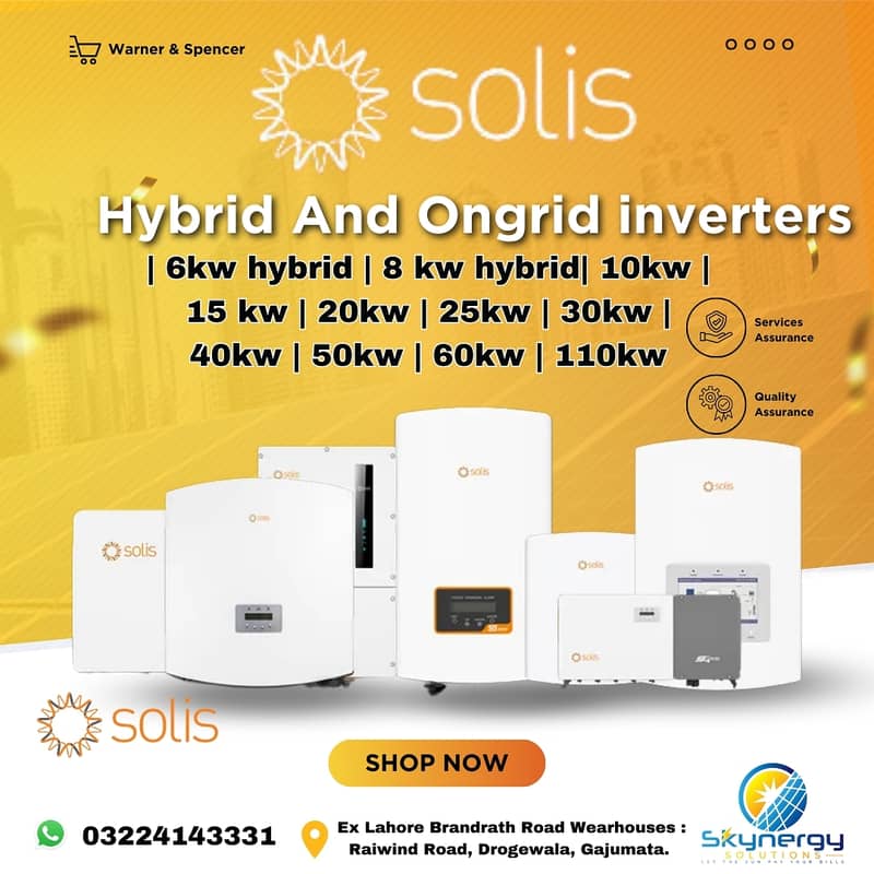 Solis Solar Inverters | 10kw | 15kw 0