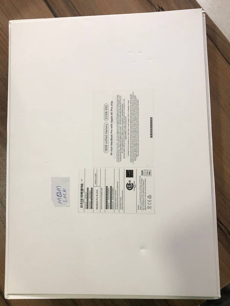 Apple Mac Book Pro M1 Chip 2