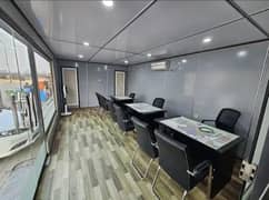 container office for sale with furniture and Ac