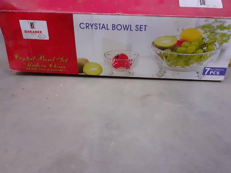 Crystal Bowl Set 0